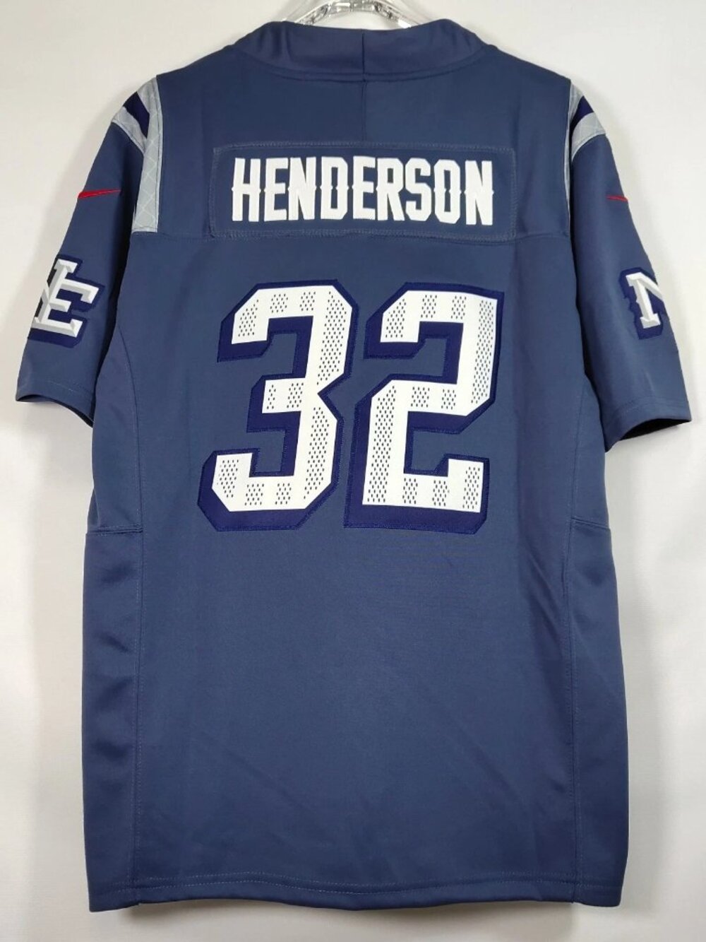 TreVeyon Henderson Vapor Stitched Jersey Storm Blue